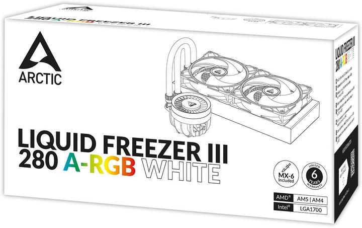 Actual product image Arctic Liquid Freezer III 280 A-RGB