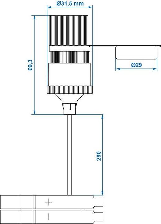 Actual product image ProPlus Cigarette lighter socket