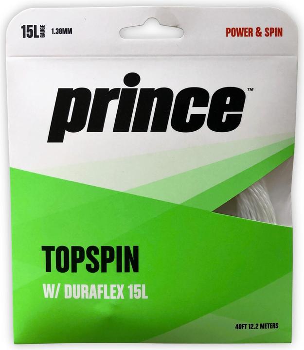 Actual product image Prince tennis strings topspin duraflex