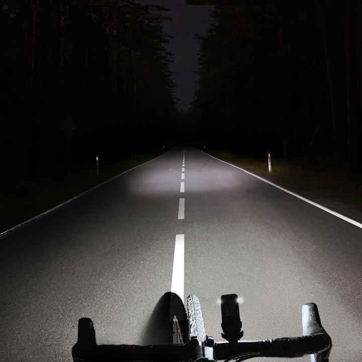 Image du produit Wozinsky WSBLB2 USB-C Fahrradlicht-Set vorne (400 lm) und hinten, Schwarz (400 lm, 100 lm)