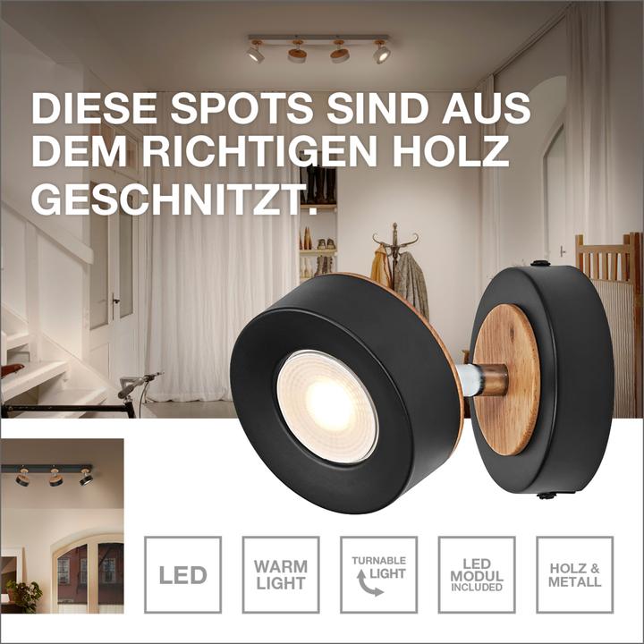 Produktbild Osram DECOR SPOT PLUTO BLACK 2 Spot (615 lm)