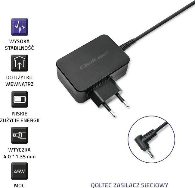 Produktbild Qoltec 52392 Power adapter for Lenovo