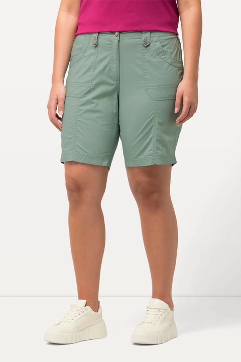 Produktbild Ulla Popken Cargo-Bermuda, Komfortbund, 4-Pocket-Schnitt (62)