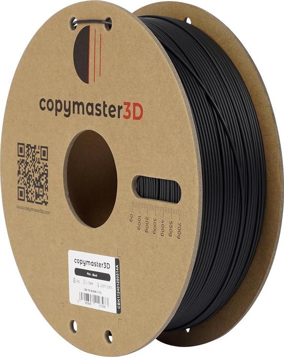 Image du produit Copymaster3D PLA (PLA, 1.75 mm, 1000 g, Noir)