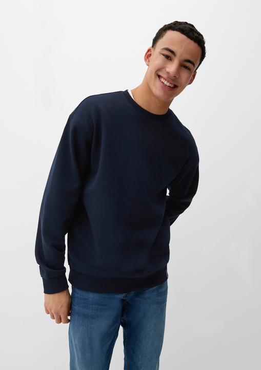 Produktbild s.Oliver Sweatshirt Sweatshirt mit Logostickerei (S)