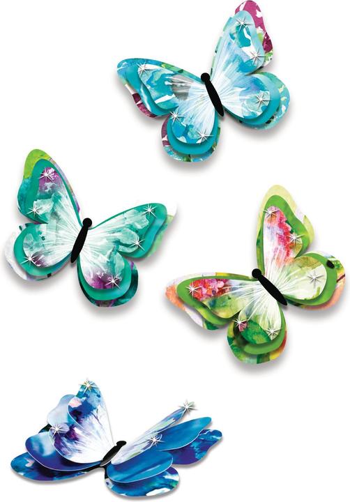 Produktbild Ursus Sticker Schmetterlinge 21940099F 2 Farben 24 Stück
