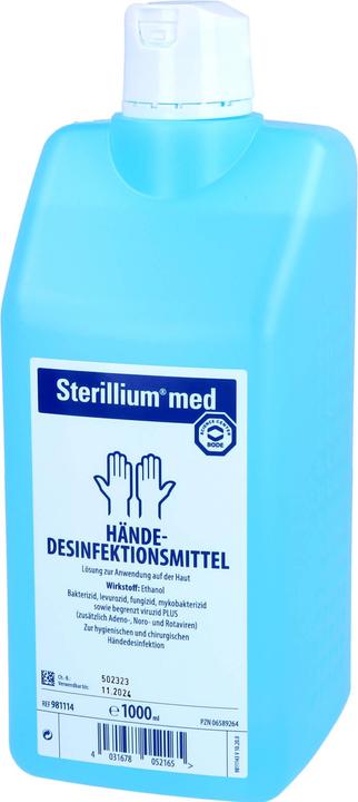 Actual product image Hartmann Sterillium med hand disinfectant solution, 1000 ml solution (1000 ml)
