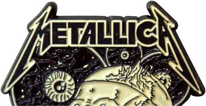 Actual product image Metallica The Shortest Straw Keyring