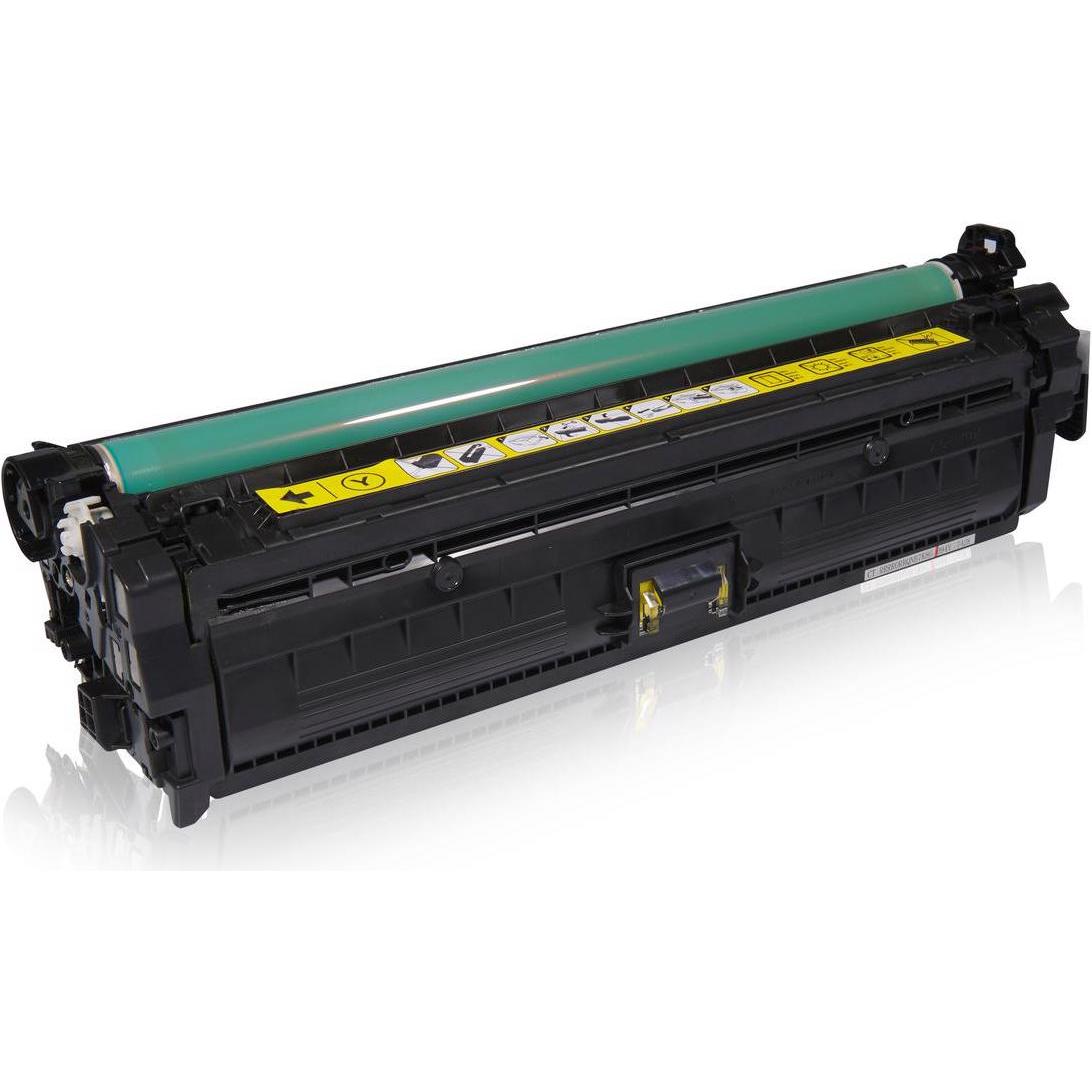 Inkadoo, Toner, Toner kompatibel zu HP CE742A / 307A Toner, gelb Gelb (Y)