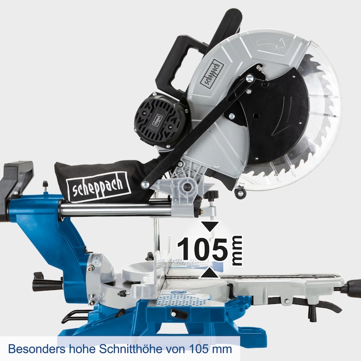 Immagine prodotto Scheppach HM140L Troncatrice 230-240V 50Hz 2000W - 305mm
