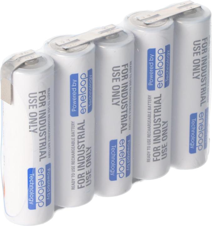 Produktbild Sanyo Akku Eneloop F1x5 5/BK-3MCCE mit Lötfahne