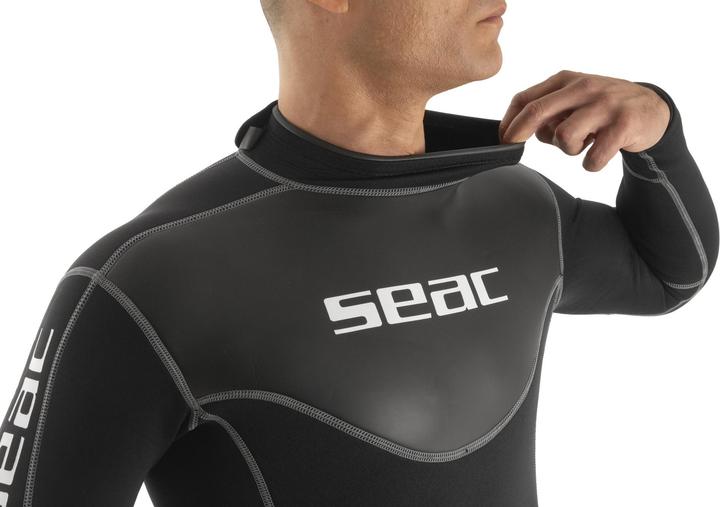 Produktbild Seac Overall Sense Black Herren 3 mm S (3XL, S, XS, XXL)