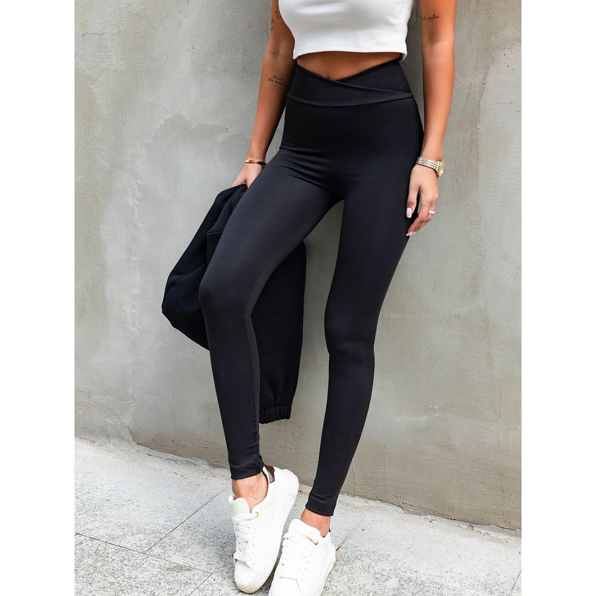 Ivon, Damen, Tights, Lange Leggings (46), Schwarz, 46