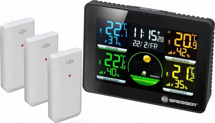 Actual product image Bresser Thermo-/hygrometer Quadro NLX