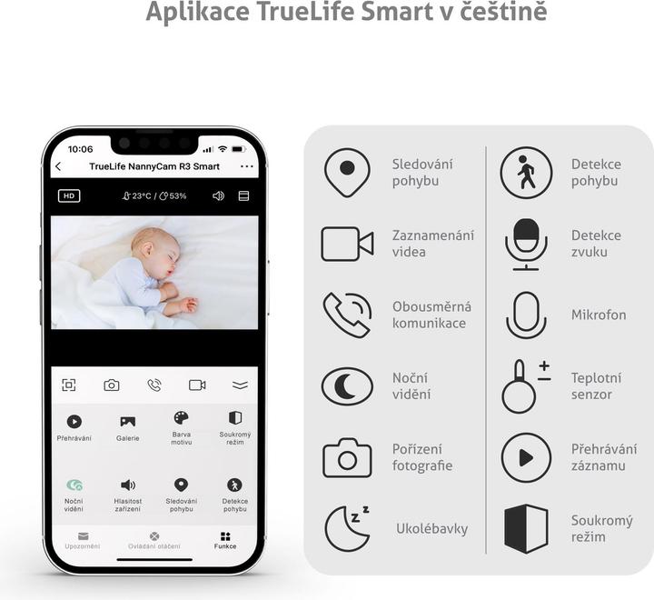 Actual product image Truelife NannyCam R3 (Video & Audio, 10 m)