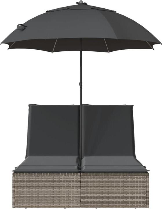 Immagine prodotto vidaXL Doppel-Sonnenliege (164 cm)