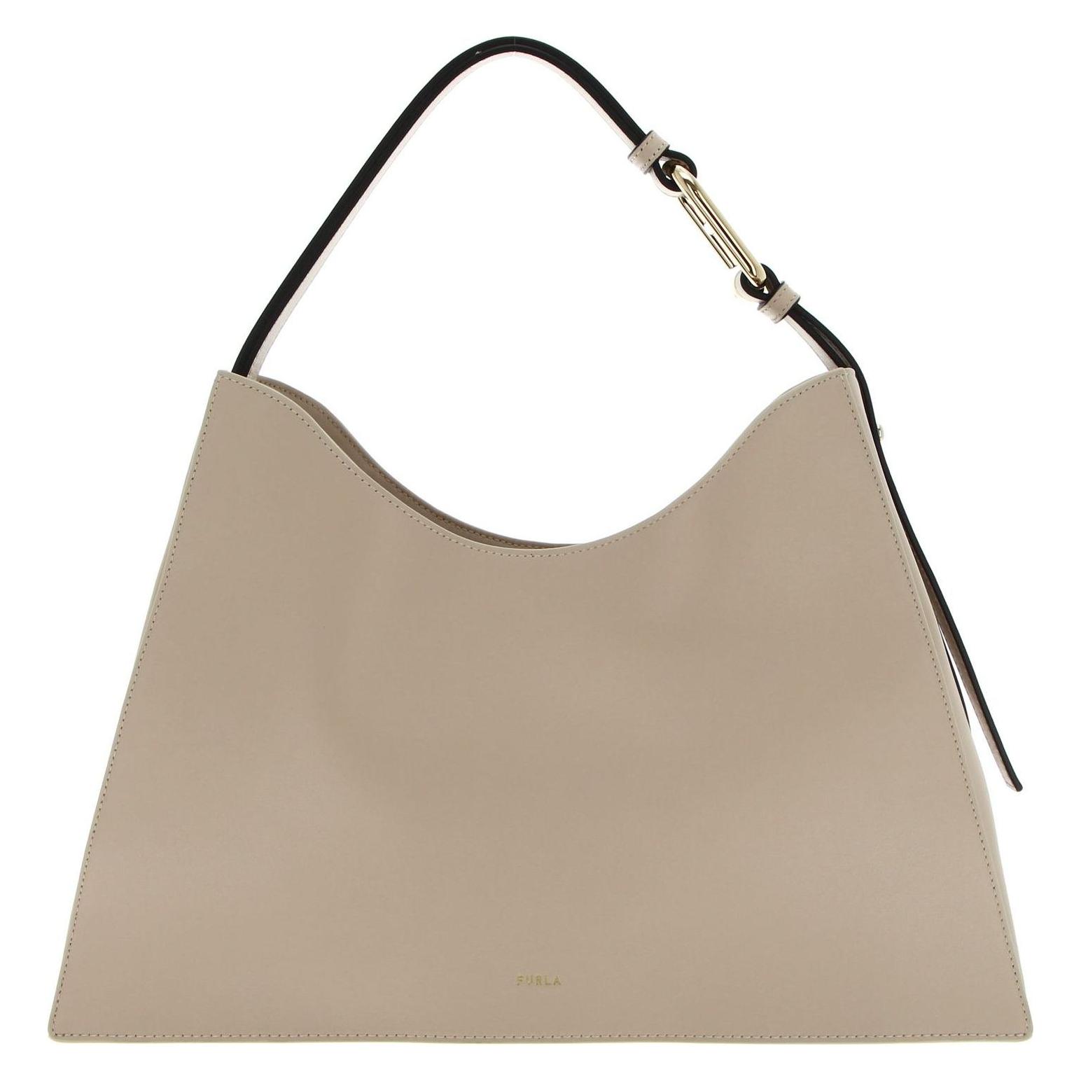 Furla, Damen, Handtasche, Nuvola Hobo, Beige