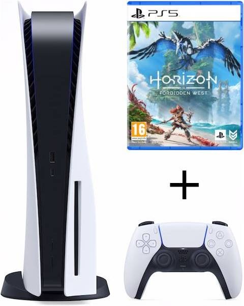 Image du produit Sony Playstation 5 + Horizon Forbidden West Bundle
