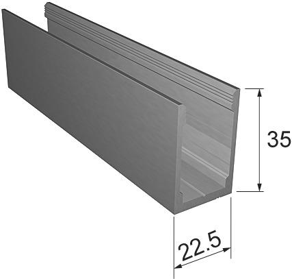 Vitris Deckenprofil Portavant 60/120