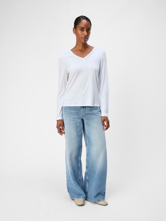 Immagine prodotto Object Top con scollo a V e maniche lunghe (XS)