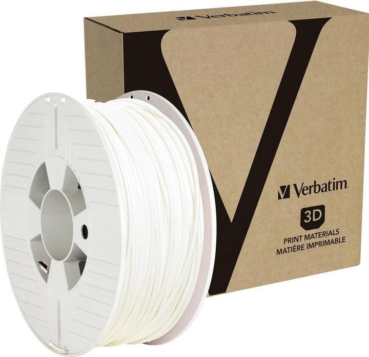 Actual product image Verbatim Filament (PLA, 2.85 mm, 1000 g, White)