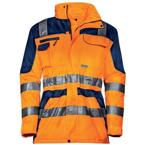 Uvex Safety, Arbeitsjacke, Wetterjacke uvex protection flash orange, warnorange XL (XL)