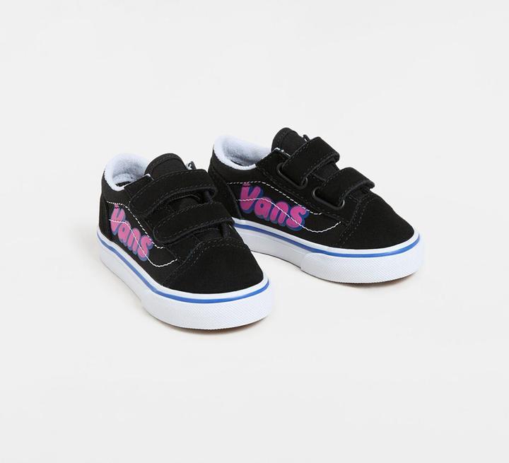 Produktbild Vans Old Skool V Bubble Logo BLACK/MULTI (21)