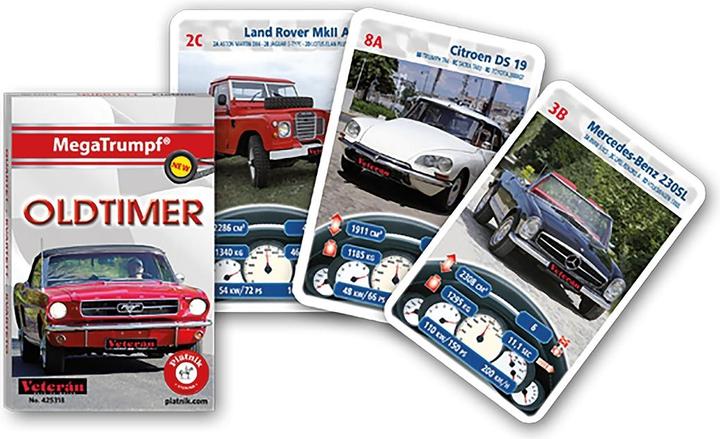 Produktbild Piatnik Quartett Oldtimer (Deutsch, 2 - 4 Spieler)