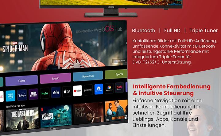 Immagine prodotto Reflexion LDDX24iBT, nero (24", LCD, LED, Full HD)