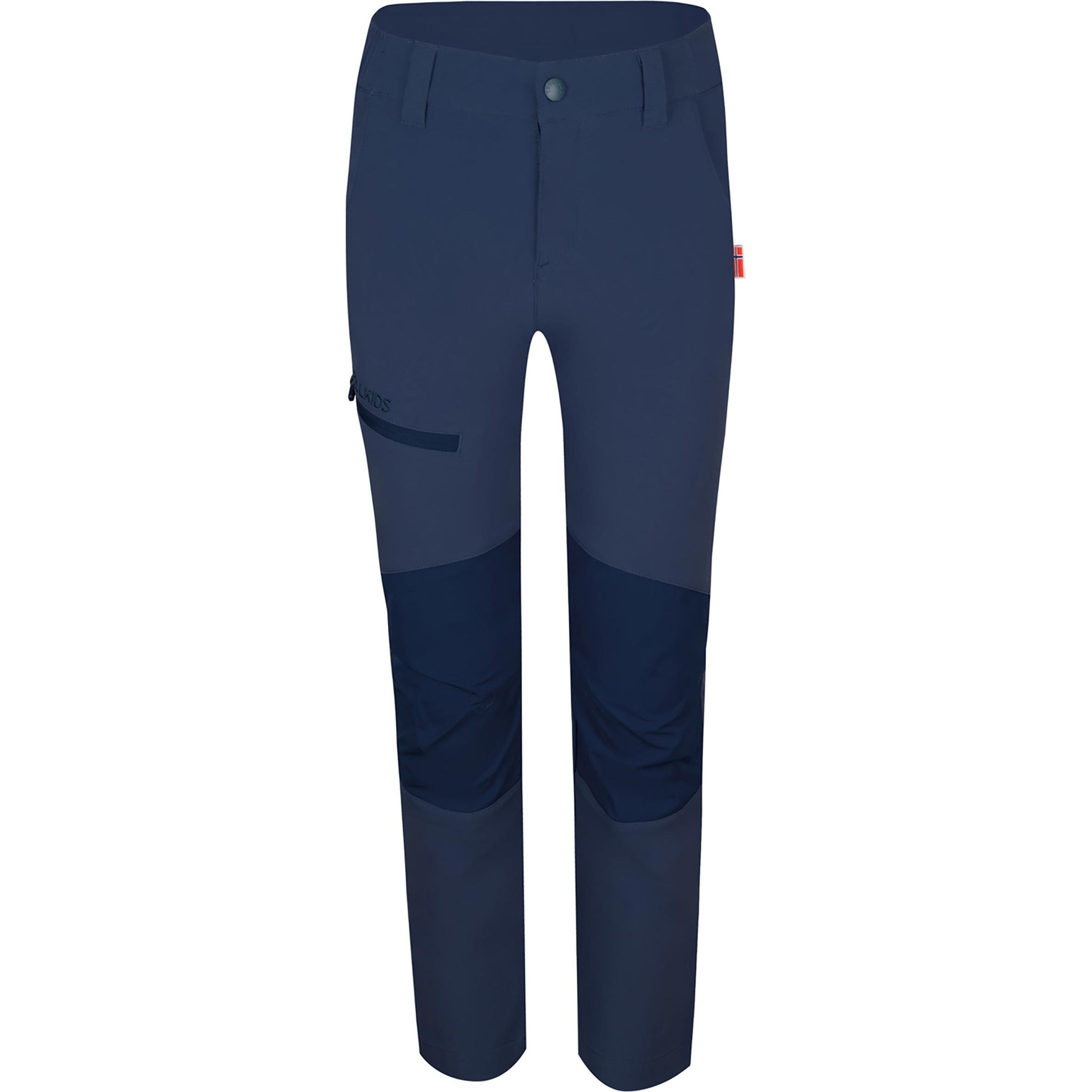 Trollkids, Unisex, Outdoorhose, Lysefjord XT Hose (110), Blau, 110