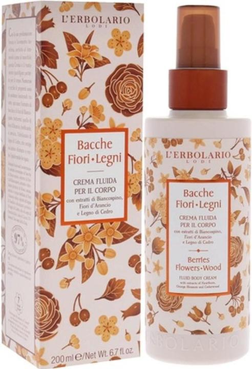 Image du produit L'erbolario LErbolario Baies Fleurs Bois Crème fluide pour le corps 6.7oz (Crème pour le corps)