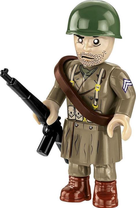 Actual product image Cobi 663 PCS HC WWII 3126 M4A1 SHERMAN