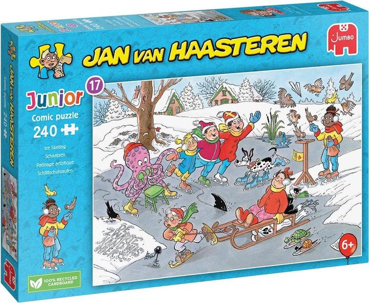 Jan van Haasteren Junior - Skating, 240 pieces. (240 pieces)