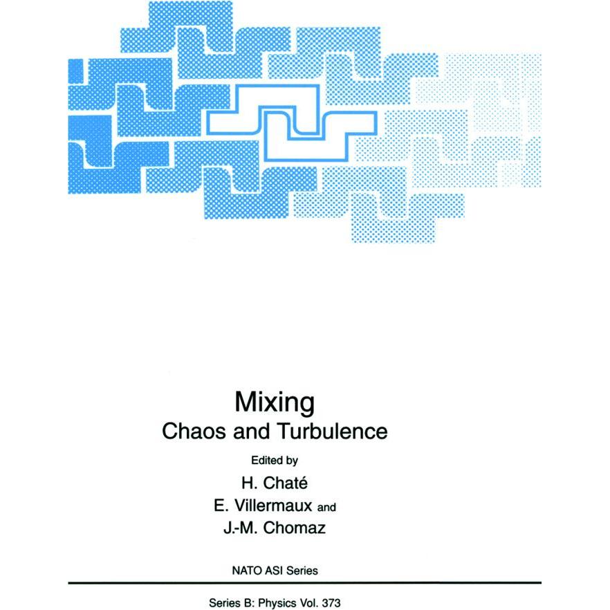 Thumbnail - Mixing, Fachbücher von E. Villermaux, H. Chaté, J.-M. Chomaz