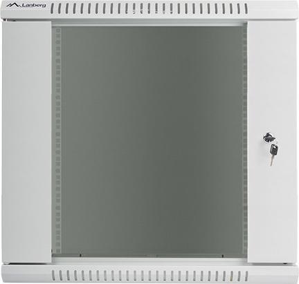 Actual product image Lanberg WF01-6412-10S Rack 12U Wall Mounted Shelf Grey (10.86 RU, 19 inch rack)