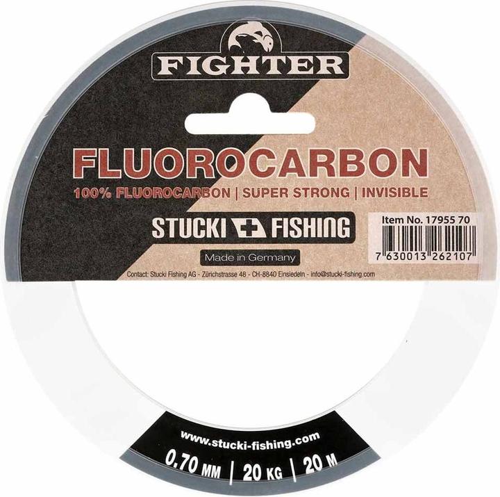 Produktbild Stucki Fishing Fighter Fluorocarbon Premium (30 kg, 0.90 mm)