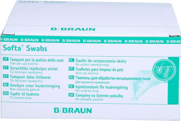 Produktbild B.Braun Alkoholtupfer Softa Swabs, 100 St TUP