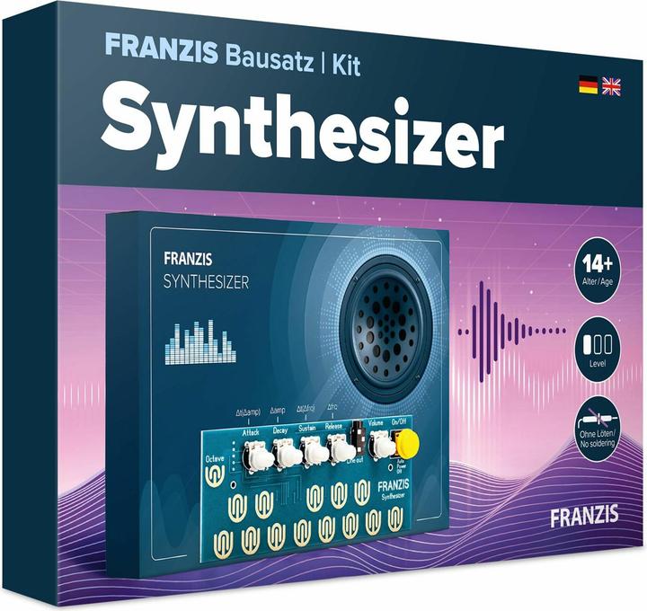 Produktbild Franzis Synthesizer Bausatz