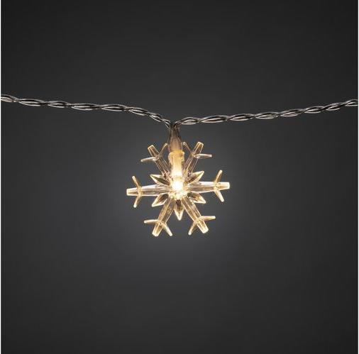 Immagine prodotto Konstsmide Tenda luminosa a LED con fiocchi di neve, 44 LED, 1,25 m, per esterni (1.13 m)