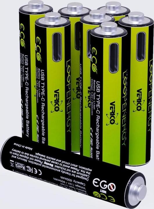 Produktbild Verico Loopenergy (8 Stk., AAA / LR03 / Micro / R03 / AM4 / MN2400 / KR03, 600 mAh)