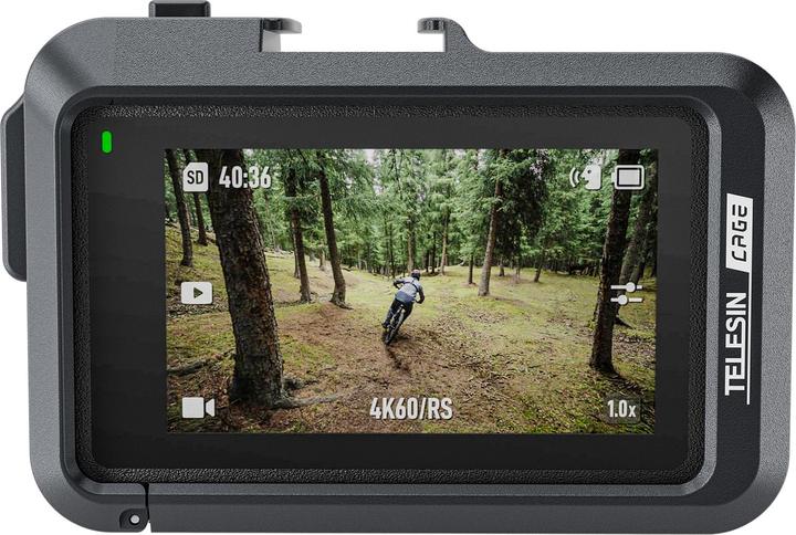 Actual product image Telesin Metal Rabbit Cage Frame for DJI ACTION 3/4