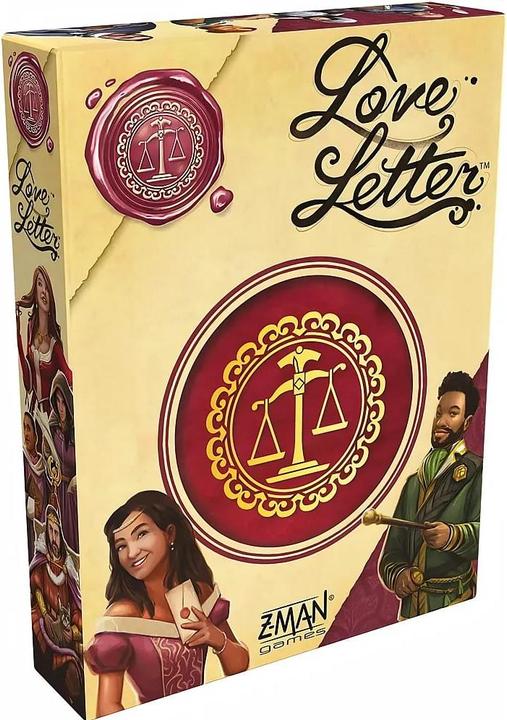 Actual product image Z-Man Games ZMND0032 - Love Letter (German, 2 - 6 Players)