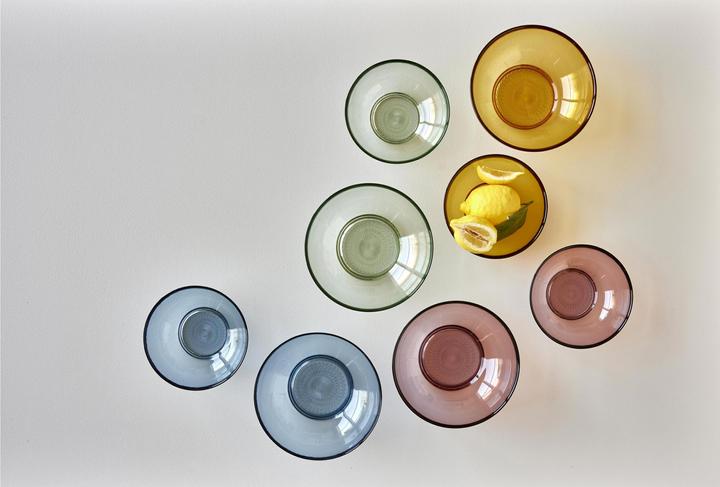 Image du produit Bitz Salatschüssel Kusintha 4 Stück, 20 cm, Grün (20 cm, 8.13 l, 4 x)