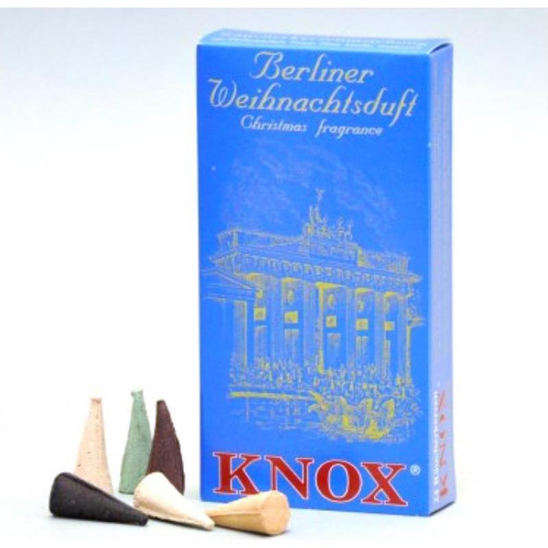 Knox, Duftkerzen, Berliner Weihnachtsduft - 24 Stk. gemischt