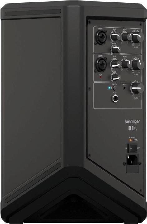 Image du produit Behringer B1C - Przenośna kolumna All-in-One o mocy 200 W z zasilaniem bateryjnym łączem Bluetooth (6 h, Fonctionnement sur piles)