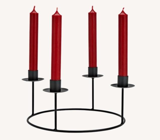 Produktbild CreaDiva Adventskranz (30 x 30 x 12 cm)