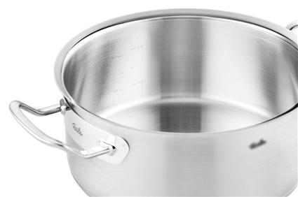 Produktbild Fissler orig. Profi Collection 2 Bratentopf mit Deckel 16 cm (Bratpfanne, Edelstahl, 14.50 x 12 cm)