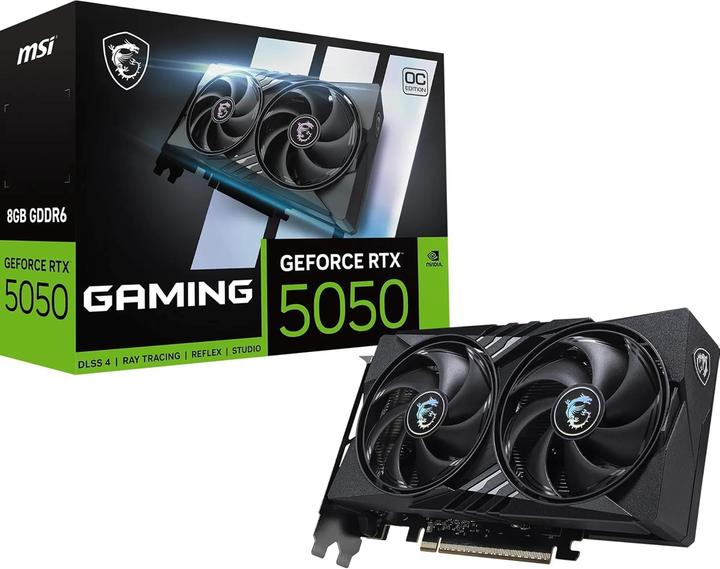 Produktbild MSI RTX5050 8G Gaming OC 8GB GDDR6 HDMI 3xDP (8 GB)