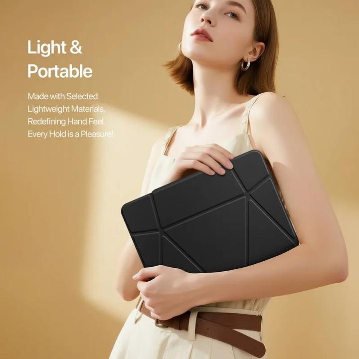 Actual product image Samsung Galaxy Tab S11- Ducis Vers Series, aufstellbares Flip-Etui, Schwarz (Samsung Galaxy Tab S11)