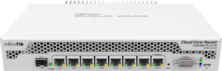 Produktbild MikroTik VPN-Router CCR1009-7G-1C-PC